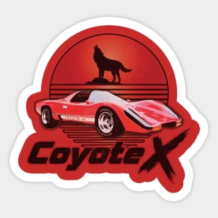 Coyote X Sticker